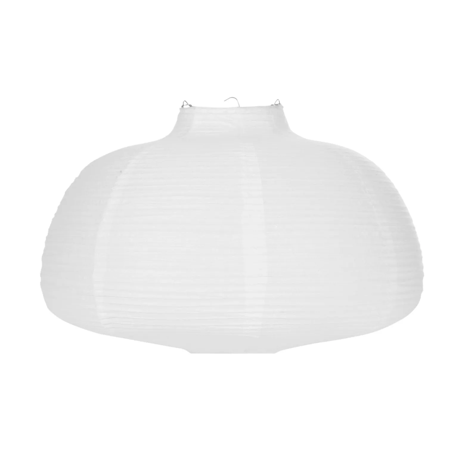 Abat-jour boule papier NUAGE coloris blanc 21,5 x 45 cm - 4MURS