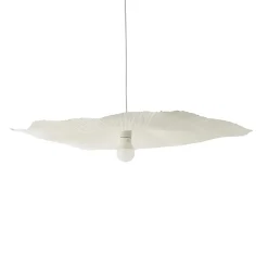 Abat-jour LOUISE coloris blanc 7 x 78 cm diamètre 78 cm - 4MURS