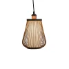 Abat-jour MINH coloris bambou 24 x 18 cm - 4MURS