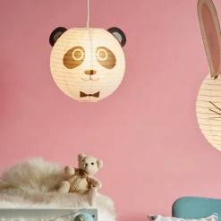 Abat-jour PANDA coloris noir 25 x 35 cm - 4MURS