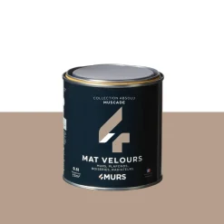Absolu Peinture Finition Peinture muscade Mat 0,5 L - 4MURS
