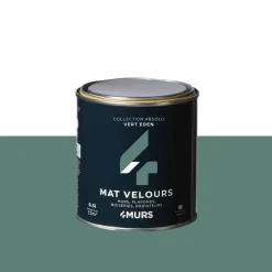 Absolu Peinture Finition Peinture vert eden Mat 0,5 L - 4MURS