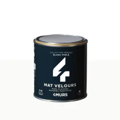 Absolu Peinture Finition Peinture blanc perlé 0,5 L - 4MURS