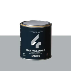 Absolu Peinture Finition Peinture graphite Mat 0,5 L - 4MURS