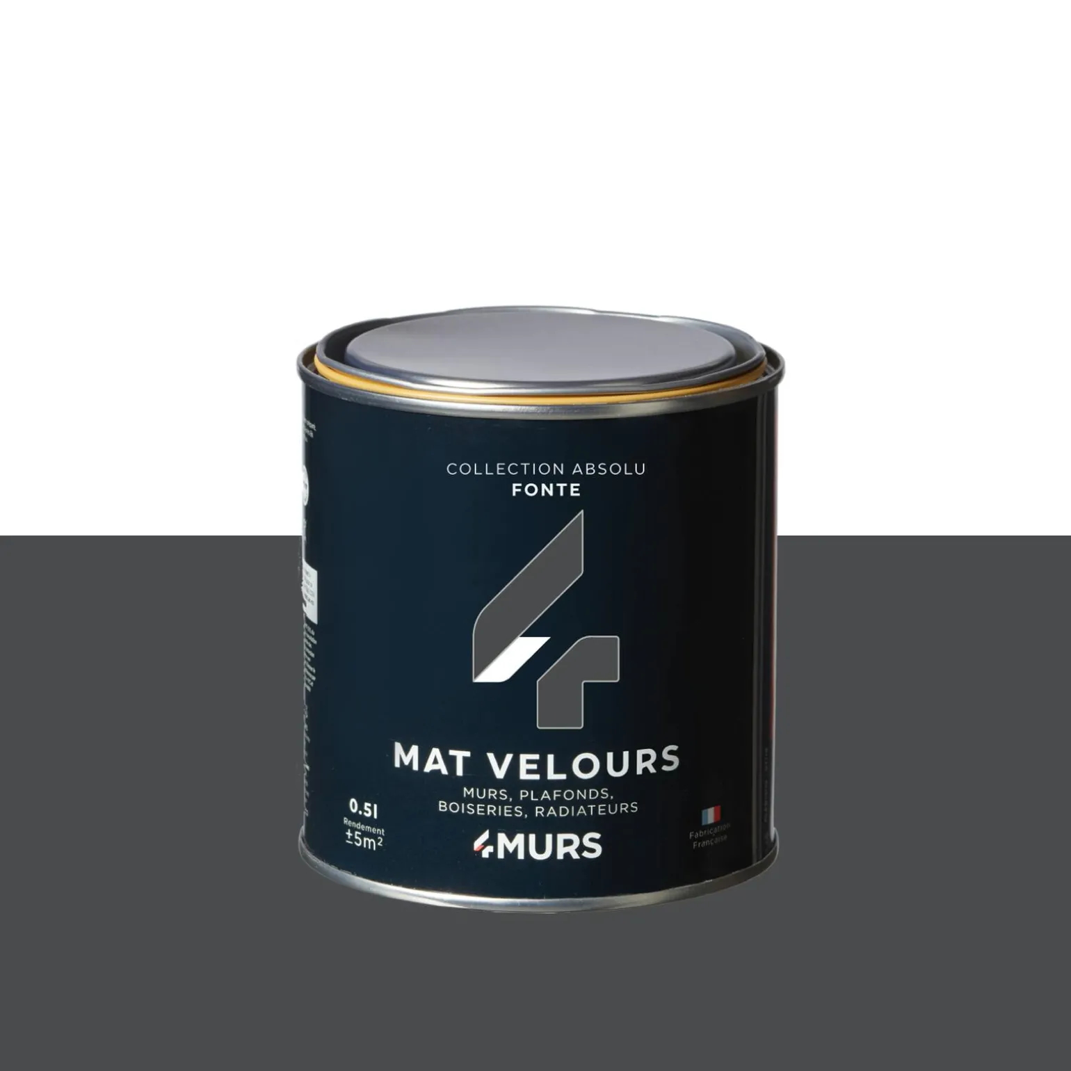Absolu Peinture Finition Peinture fonte Mat 0,5 L - 4MURS