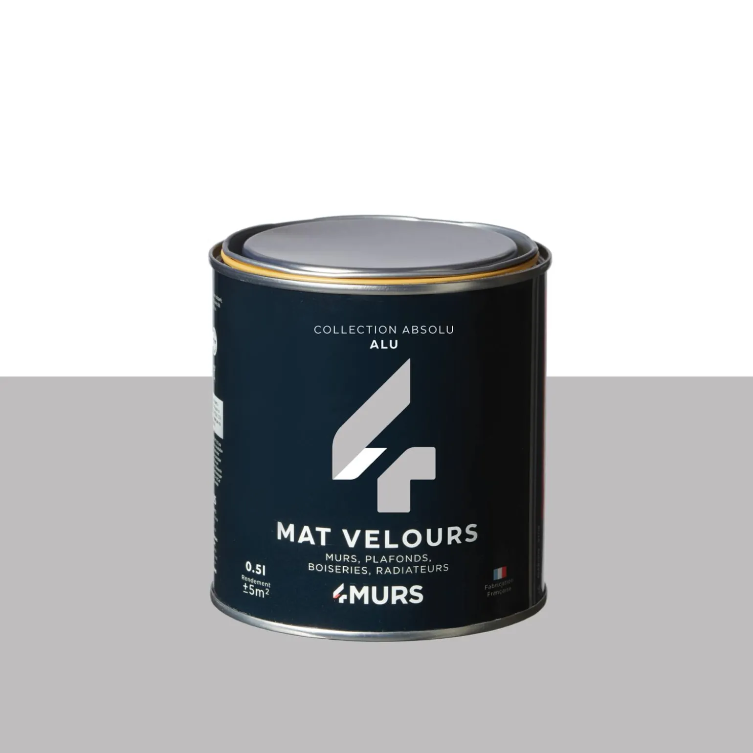 Absolu Peinture Finition Peinture alu Mat 0,5 L - 4MURS