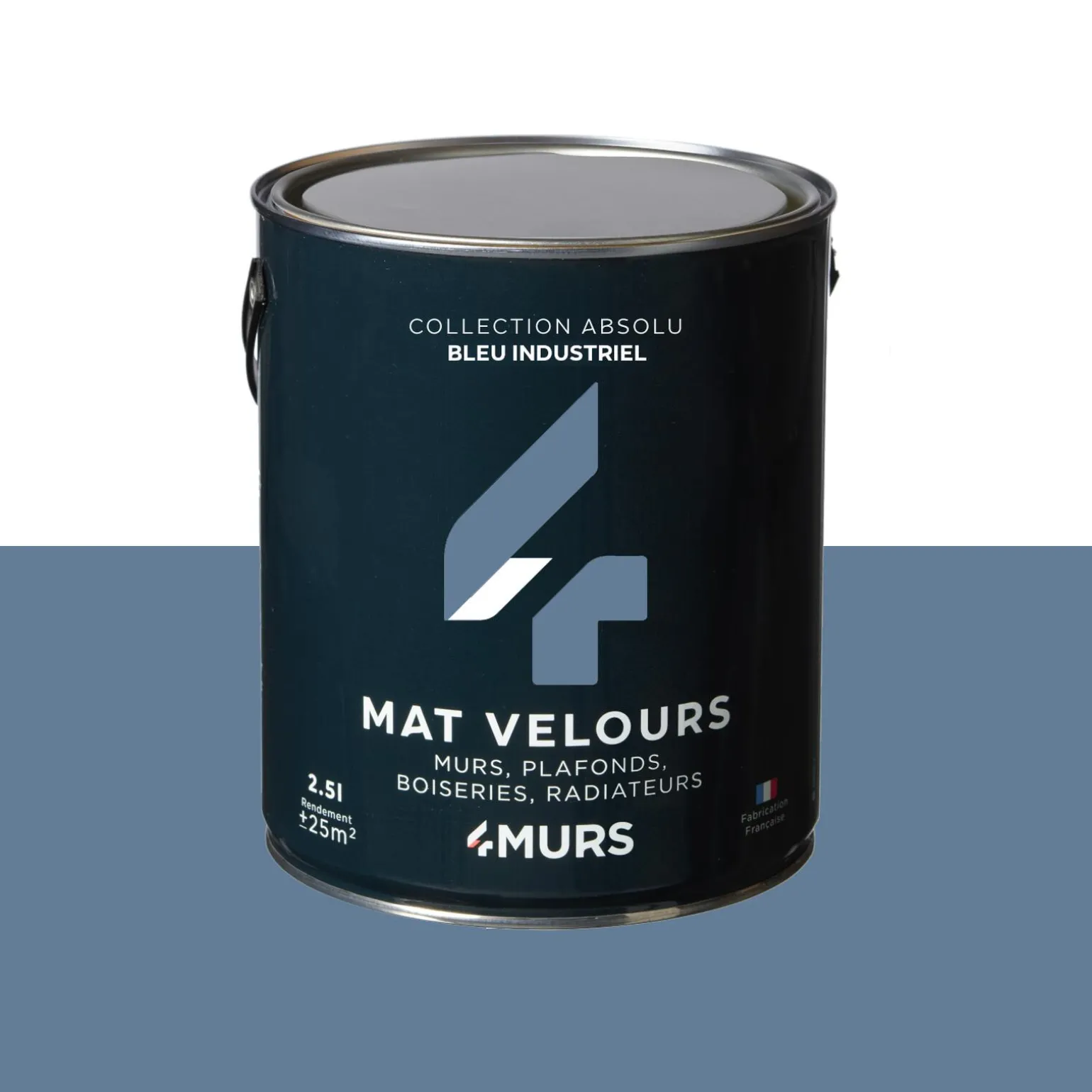Absolu Peinture Multi-supports Peinture bleu industriel - 4MURS