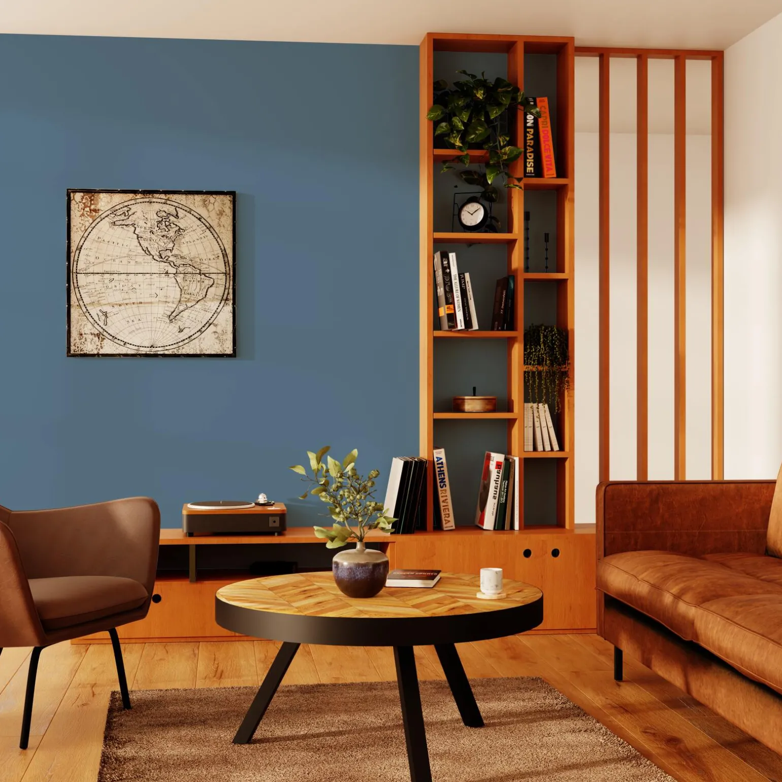 Absolu Peinture Multi-supports Peinture bleu industriel - 4MURS