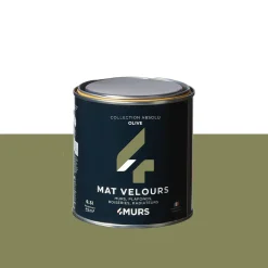 Absolu Peinture Peinture olive Mat 0,5 L - 4MURS