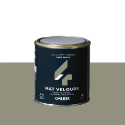 Absolu Peinture Peinture vert sauge Mat 0,5 L - 4MURS