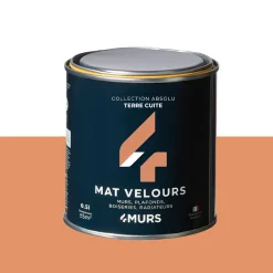 Absolu Peinture Peinture terre cuite Mat 0,5 L - 4MURS