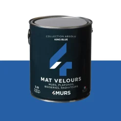 Absolu Peinture Peinture King blue Mat 2,5 L - 4MURS