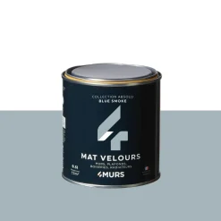 Absolu Peinture Peinture blue smoke Mat 0,5 L - 4MURS