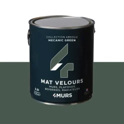 Absolu Peinture Peinture mecanic green Mat 2,5 L - 4MURS