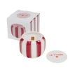 Amadeus Cades Bougie JE T'AIME coloris rouge & blanc - 4MURS