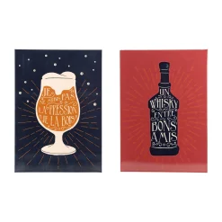 Amadeus Cades Déco murale métal APERO coloris bleu - 4MURS