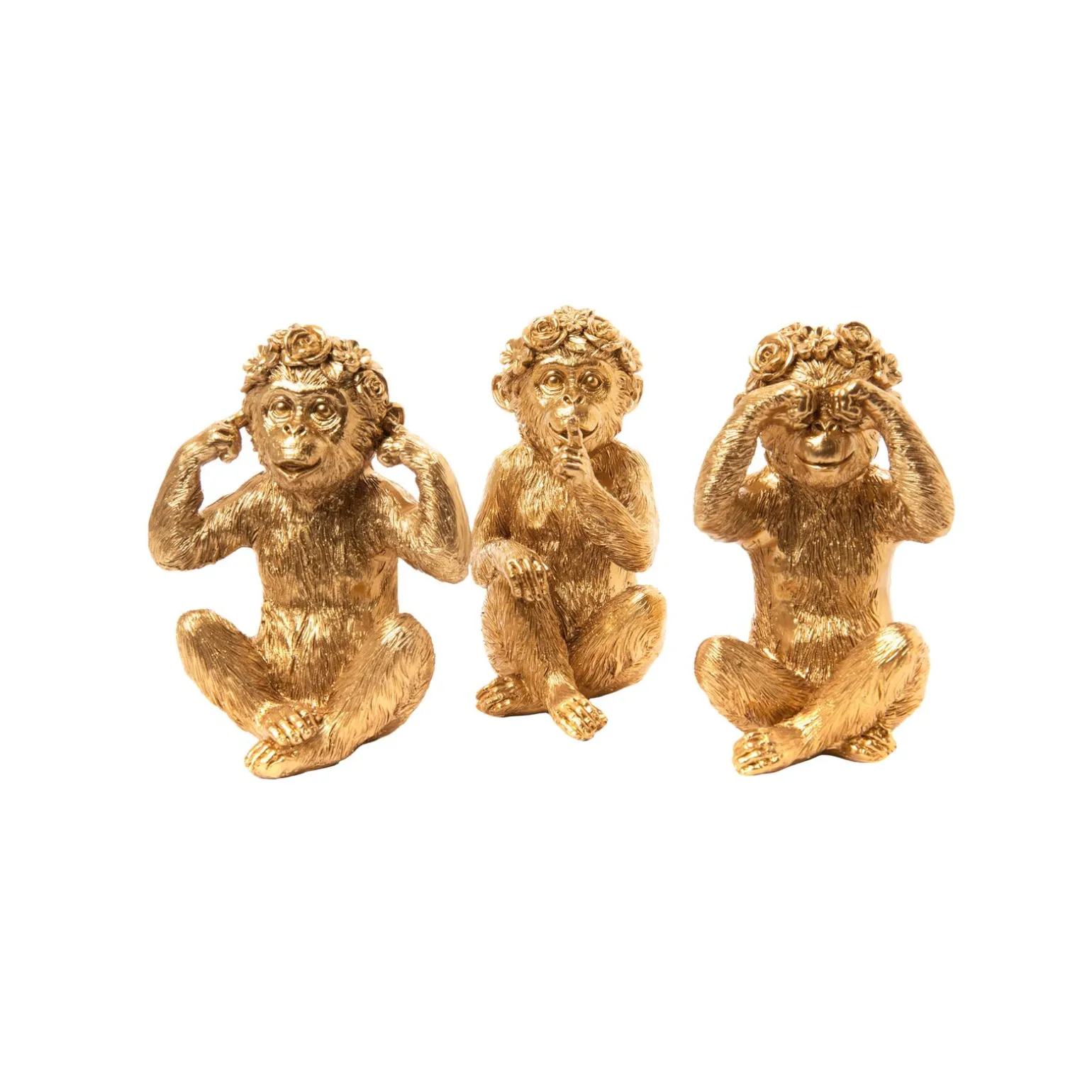 Amadeus Cades Figurine SINGE coloris or - 4MURS