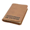 Amadeus Cades Protège passeport GENTLEMAN EN VOYAGE marron - 4MURS