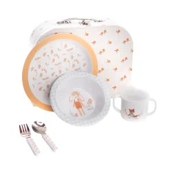 Amadeus Cades Set repas MARTIN coloris orange - 4MURS