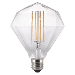 Ampoule LED E27 14W AVRA DIAMOND coloris jaune 17,7 x 12 cm - 4MURS