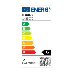 Ampoule LED E27 14W AVRA DIAMOND coloris jaune 17,7 x 12 cm - 4MURS