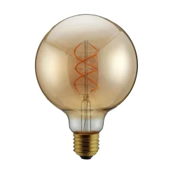 Ampoule LED GLOBE E27 G125 35W coloris jaune 12,5 cm - 4MURS