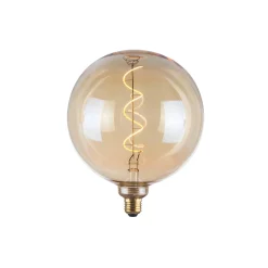 Ampoule LED GLOBE XL AMBER E27 20 CM jaune 24,1 x 20 cm - 4MURS