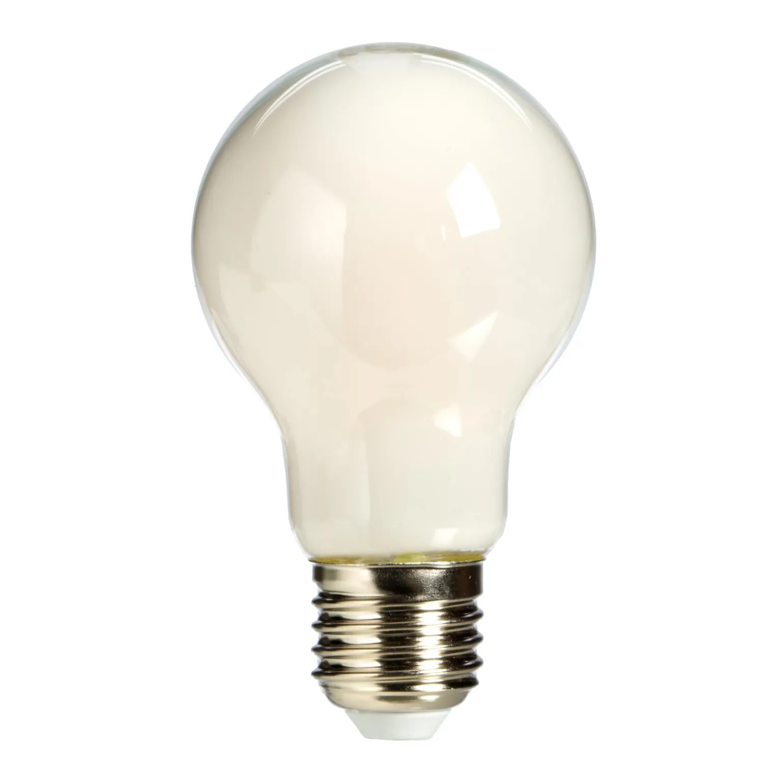 Ampoule LED MILKY 60W E27 lumière chaude jaune 10 x 6 cm - 4MURS