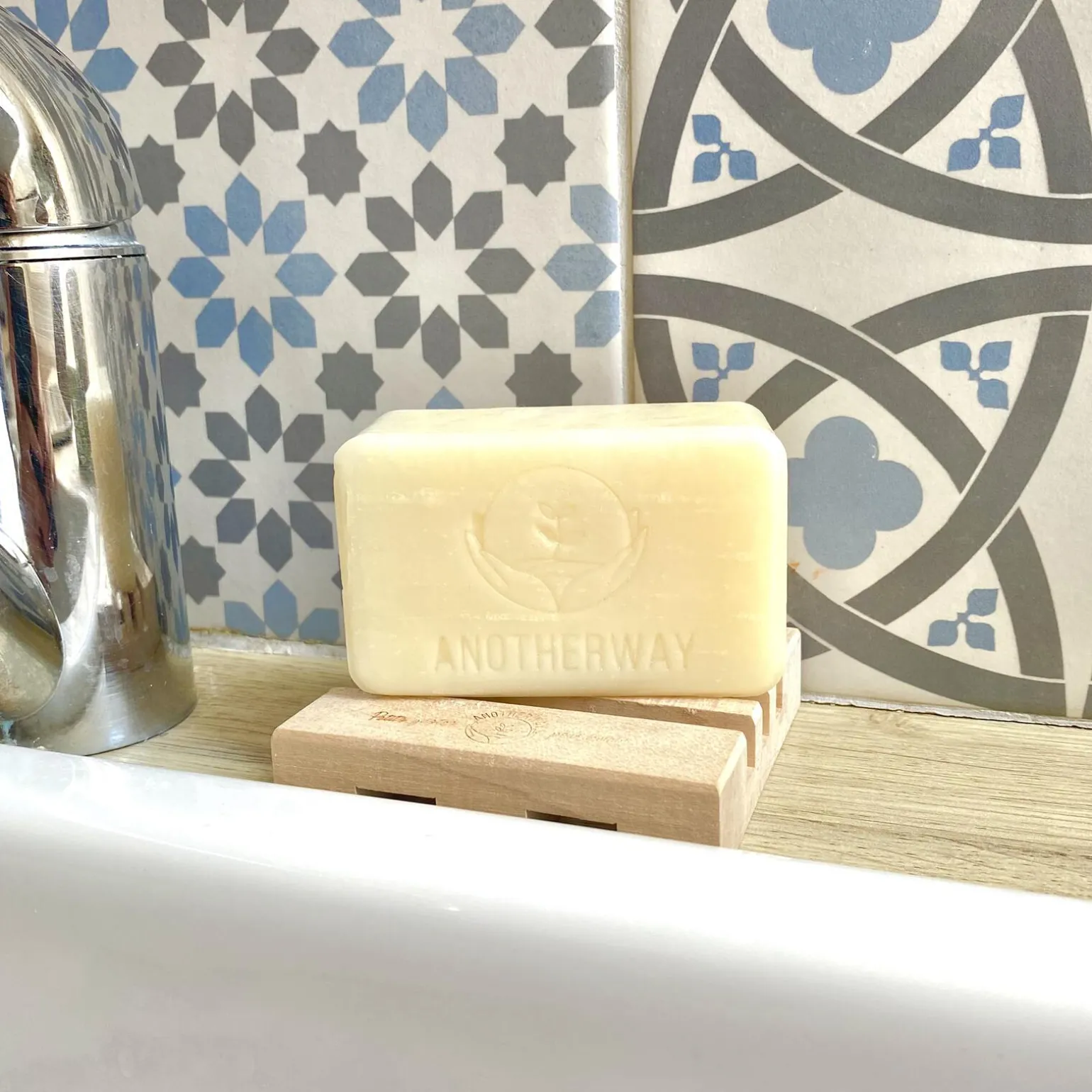 ANOTHER WAY Savon solide vaisselle VAISSELLE MENTHE - 4MURS