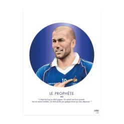 Asap Creative Studio Affiche LE PROPHÈTE 30 x 40 cm - 4MURS