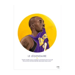 Asap Creative Studio Affiche LE LÉGENDAIRE 30 x 40 cm - 4MURS