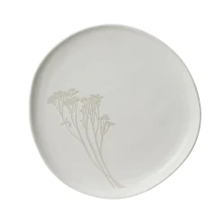 Assiette MIMOSA coloris blanc - 4MURS