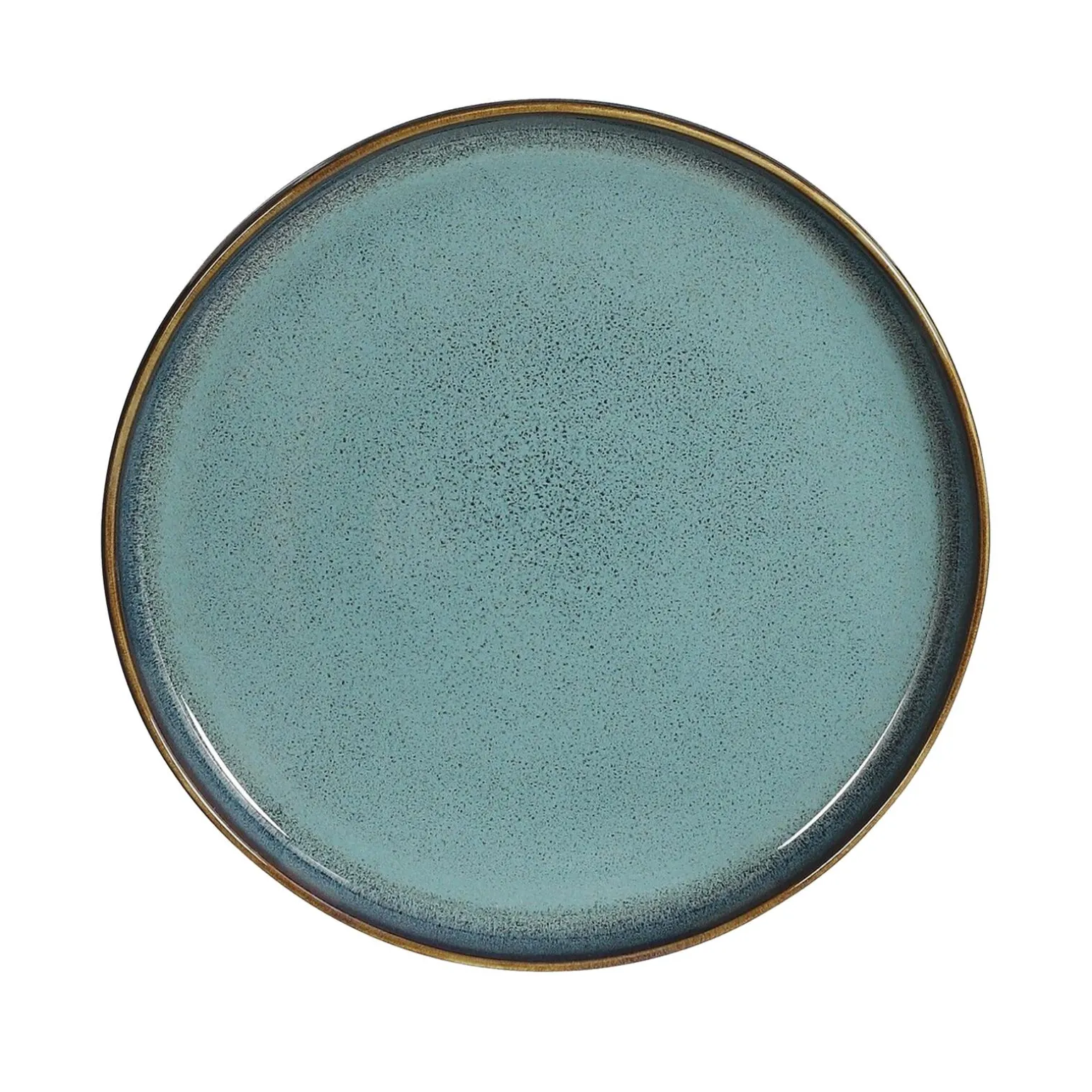 Assiette NOUKA coloris bleu vert - 4MURS