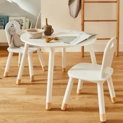 Atmosphera Chaise enfant TIBO coloris blanc - 4MURS