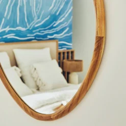 Atmosphera Miroir en bois LIVIA 45 x 75 cm - 4MURS