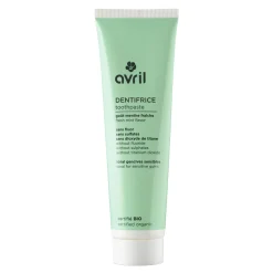 Avril Dentifrice BIO SANS FLUOR À LA MENTHE FRAÎCHE Menthe - 4MURS
