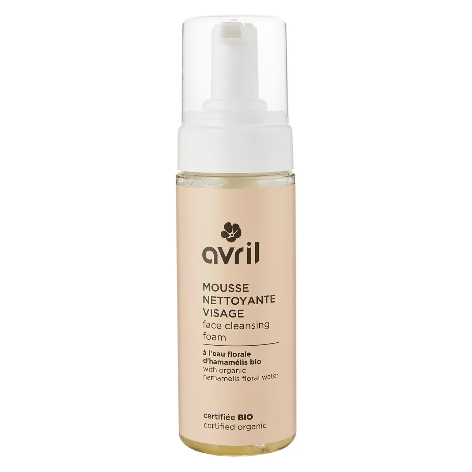 Avril Démaquillant MOUSSE NETTOYANTE VISAGE hamamélis - 4MURS
