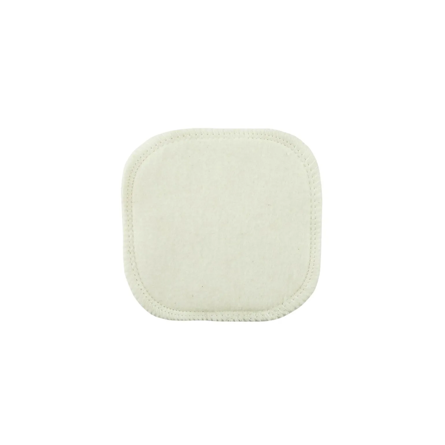 Avril Lingette démaquillante CARRE EN COTON BIO blanc - 4MURS