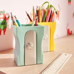 Balvi Pot à crayons TAILLE CRAYON coloris bleu turquoise - 4MURS