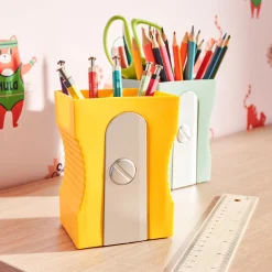 Balvi Pot à crayons TAILLE CRAYON coloris jaune - 4MURS