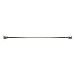 Barre à rideau ENTRE MURS nickel givré 2 cm de 90,0 à 150 cm - 4MURS