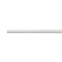 Barre à rideau JURA blanc diamètre barre 2,8 cm 150 cm - 4MURS