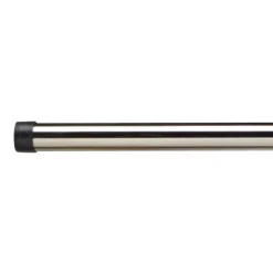 Barre à rideau ONYX noir miroir 1,9 cm de 120,0 à 210 cm - 4MURS