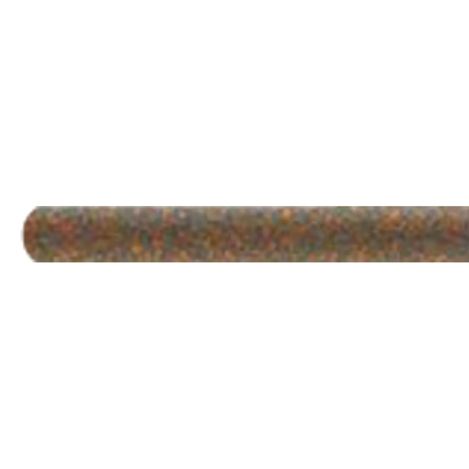 Barre à rideau OXYDE rouille diamètre barre 2,8 cm 200 cm - 4MURS