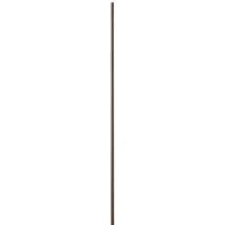 Barre à rideau OXYDE rouille diamètre barre 2,8 cm 200 cm - 4MURS