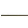 Barre à rideau VELOURS blanc grainé 2,8 cm 200 cm - 4MURS