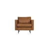 BePure Fauteuil RODEO coloris COPA COGNAC capitonné - 4MURS