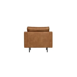 BePure Fauteuil RODEO coloris COPA COGNAC capitonné - 4MURS