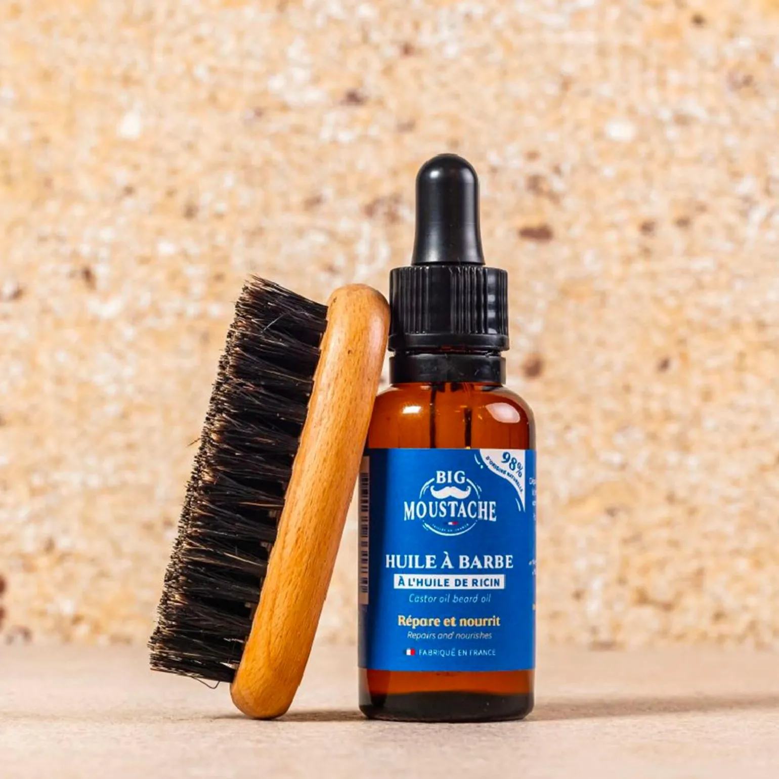 Big Moustache Soin barbe KIT INDISPENSABLE DU BARBU - 4MURS