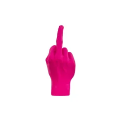 Bitten design Figurine LE DOIGT coloris rose - 4MURS